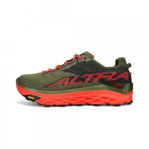 Altra MONT BLANC Trailrunning Schuhe Herren Olivgrün | Schweiz AL1742D24