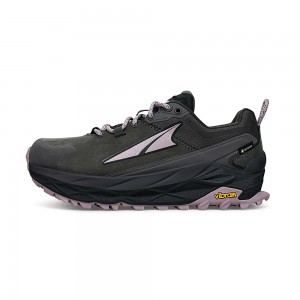 Altra OLYMPUS 5 HIKE LOW GTX Trailrunning Schuhe Damen Grau Schwarz | Schweiz AL6431X26