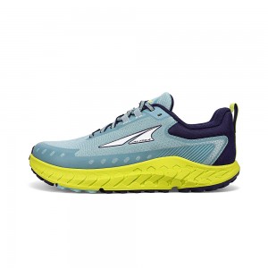 Altra OUTROAD 2 Laufschuhe Damen Blau Grün | Schweiz AL7981Y76