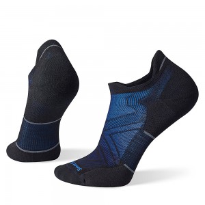 Altra SMARTWOOL RUN TARGETED CUSHION LOW ANKLE Socken Herren Schwarz | Schweiz AL9673L35