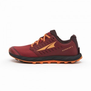 Altra SUPERIOR 5 Laufschuhe Damen Bordeaux | Schweiz AL3492Z60