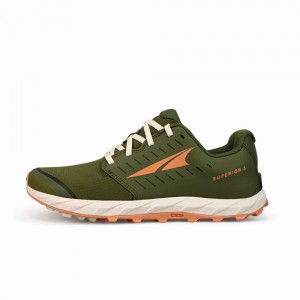 Altra SUPERIOR 5 Laufschuhe Damen Olivgrün | Schweiz AL8946H32