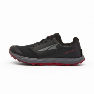 Altra SUPERIOR 5 Trailrunning Schuhe Herren Schwarz Rot | Schweiz AL7506M48