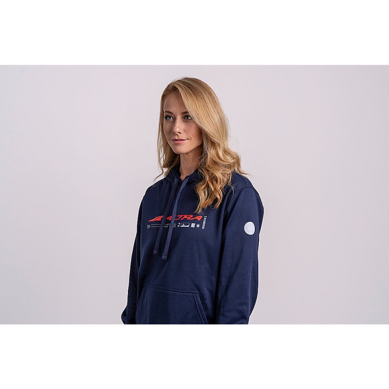 Altra CLASSIC Hoodie Damen Navy | Schweiz AL0397B86