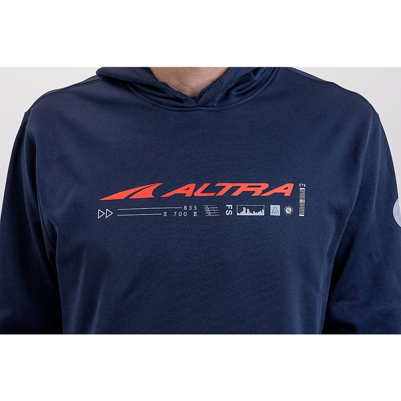 Altra CLASSIC Hoodie Damen Navy | Schweiz AL0397B86