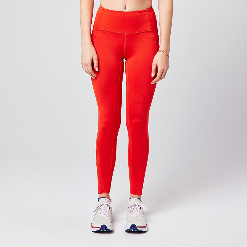 Altra CORE CROP Strumpfhose Damen Rot | Schweiz AL8135E90