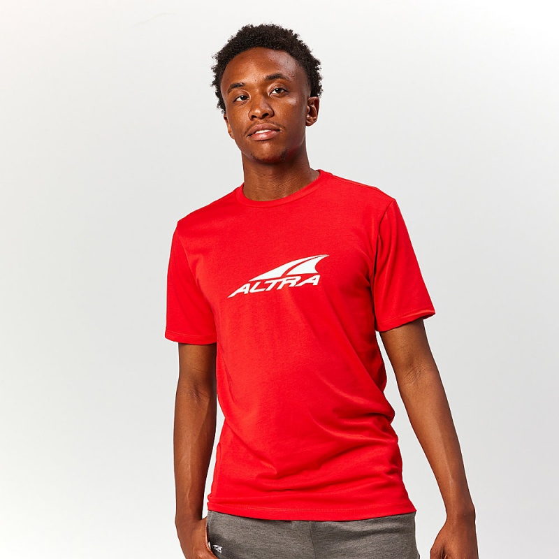 Altra EVERYDAY RECYCLED TEE T-Shirt Herren Rot | Schweiz AL8109A50