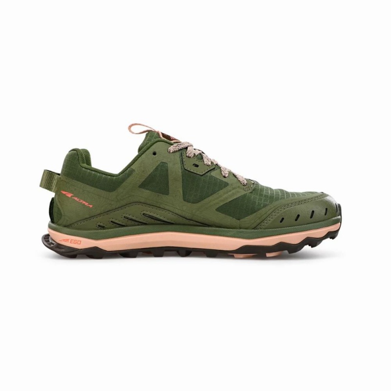 Altra LONE PEAK 6 Trailrunning Schuhe Damen Olivgrün | Schweiz AL6278L49