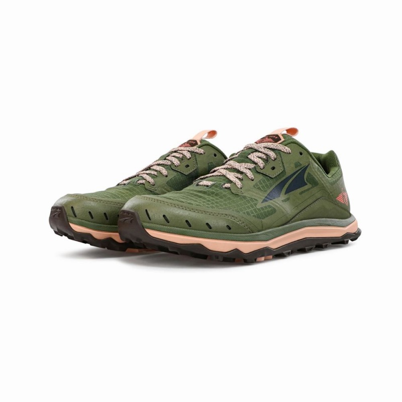 Altra LONE PEAK 6 Trailrunning Schuhe Damen Olivgrün | Schweiz AL6278L49