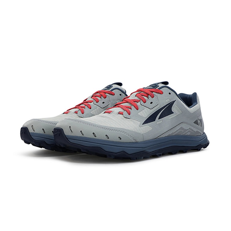 Altra LONE PEAK 6 Trailrunning Schuhe Herren Grau Navy | Schweiz AL7302R03