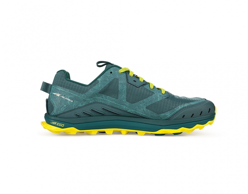 Altra LONE PEAK 6 Trailrunning Schuhe Herren Grün | Schweiz AL6180T23