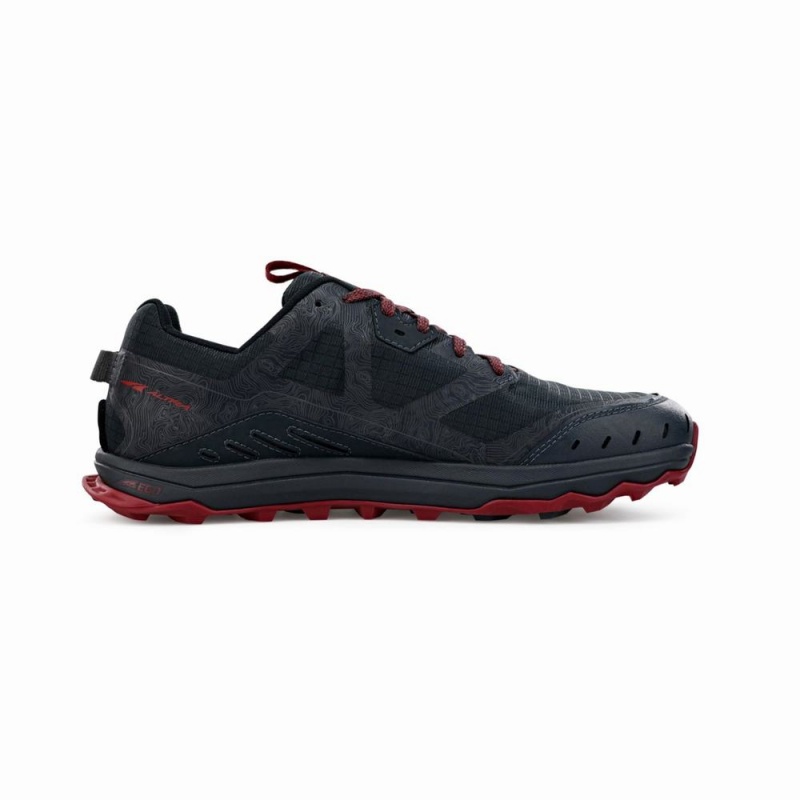 Altra LONE PEAK 6 Trailrunning Schuhe Herren Schwarz | Schweiz AL2603U90