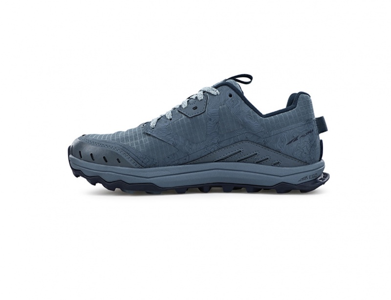 Altra LONE PEAK 6 WIDE Trailrunning Schuhe Damen Navy Hellblau | Schweiz AL6395B49