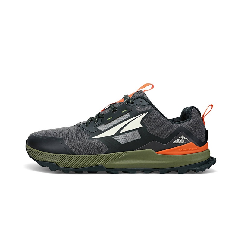 Altra LONE PEAK 7 Trailrunning Schuhe Herren Schwarz Grau | Schweiz AL3560A54