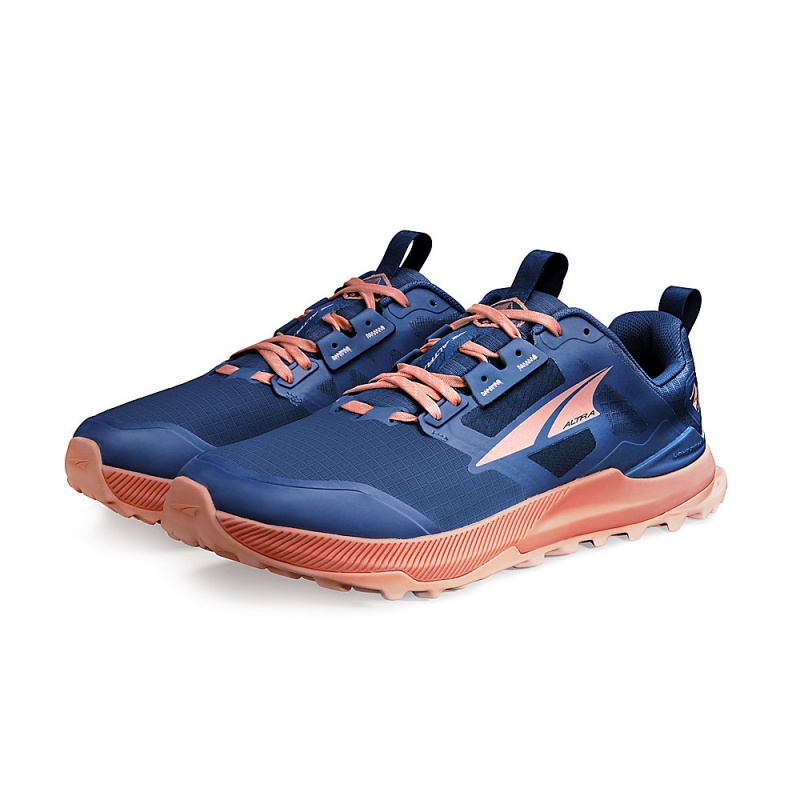 Altra LONE PEAK 8 Trailrunning Schuhe Damen Navy Koralle | Schweiz AL2386G65