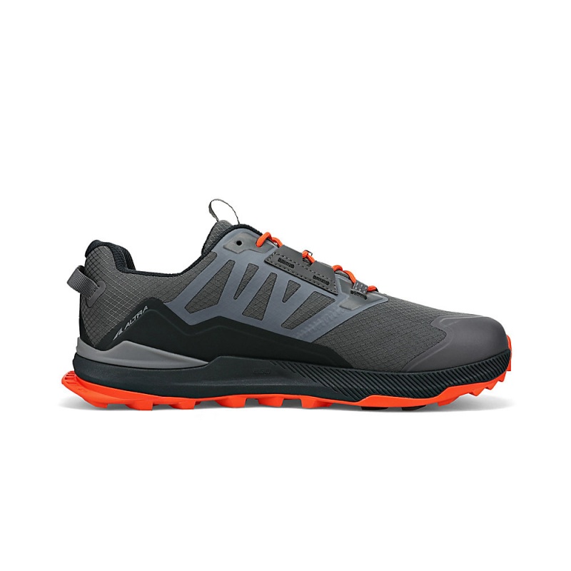 Altra LONE PEAK ALL-WTHR LOW 2 Trailrunning Schuhe Herren Grau Orange | Schweiz AL3475Z12