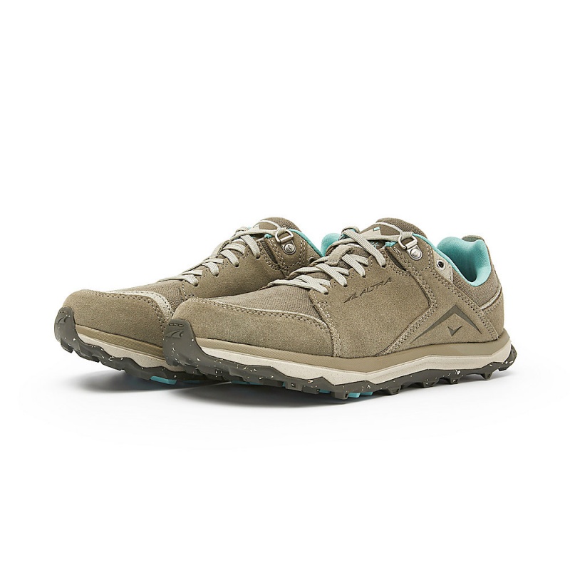 Altra LP ALPINE Wanderschuhe Damen Grau Braun | Schweiz AL8731R32