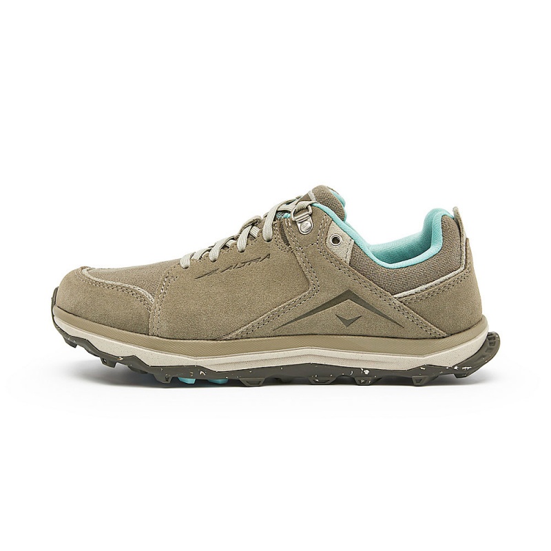 Altra LP ALPINE Wanderschuhe Damen Grau Braun | Schweiz AL8731R32