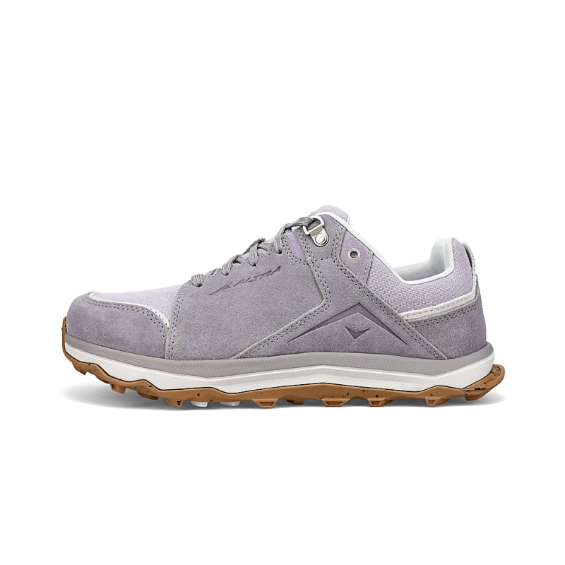 Altra LP ALPINE Wanderschuhe Damen Grau Lila | Schweiz AL4781T40