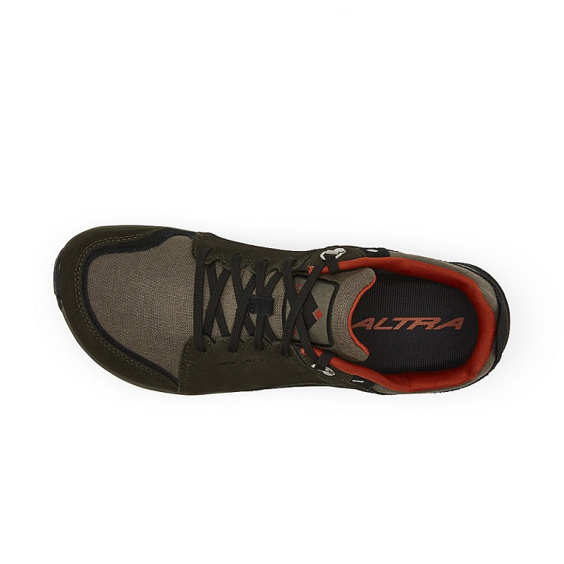 Altra LP ALPINE Wanderschuhe Herren Grün | Schweiz AL2370E93