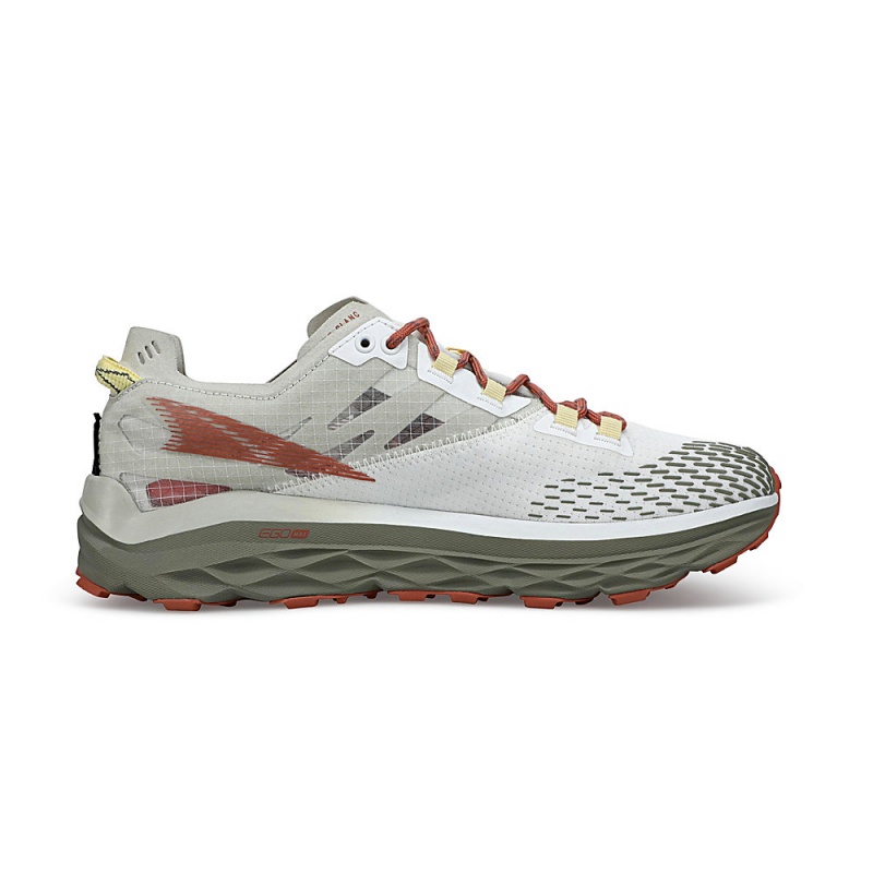 Altra MONT BLANC Trailrunning Schuhe Damen Weiß | Schweiz AL1245F98