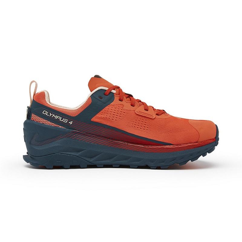 Altra OLYMPUS 4 Trailrunning Schuhe Damen Navy Koralle | Schweiz AL5941S58