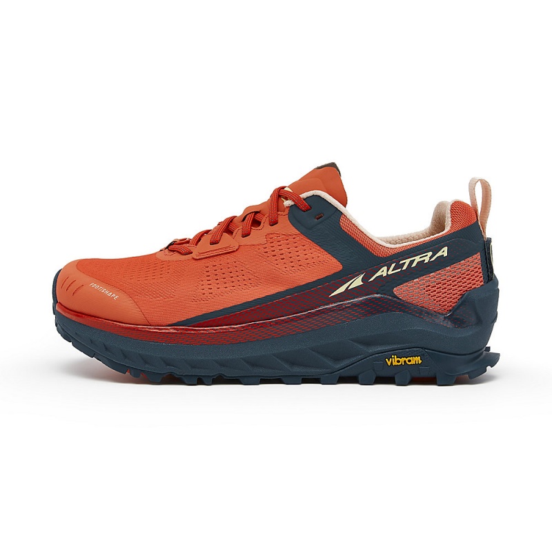 Altra OLYMPUS 4 Trailrunning Schuhe Damen Navy Koralle | Schweiz AL5941S58