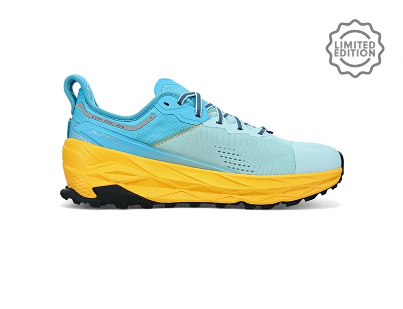 Altra OLYMPUS 5 CHAMONIX Trailrunning Schuhe Herren Weiß Blau | Schweiz AL2034K56