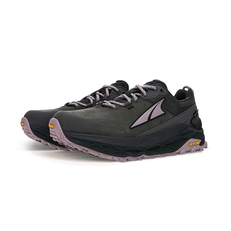 Altra OLYMPUS 5 HIKE LOW GTX Trailrunning Schuhe Damen Grau Schwarz | Schweiz AL6431X26