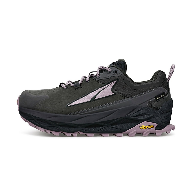 Altra OLYMPUS 5 HIKE LOW GTX Wanderschuhe Damen Grau Schwarz | Schweiz AL2814H75