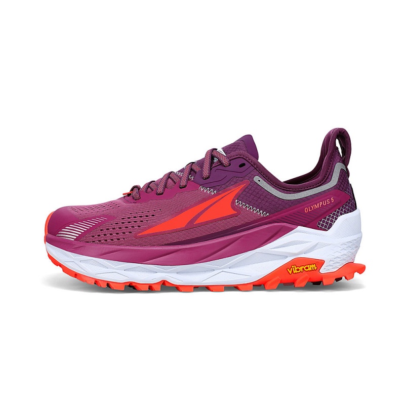 Altra OLYMPUS 5 Trailrunning Schuhe Damen Lila Orange | Schweiz AL0869Q49