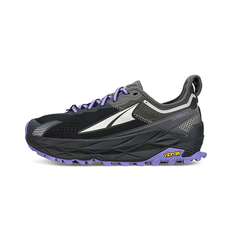 Altra OLYMPUS 5 Trailrunning Schuhe Damen Schwarz Grau | Schweiz AL1956Y14