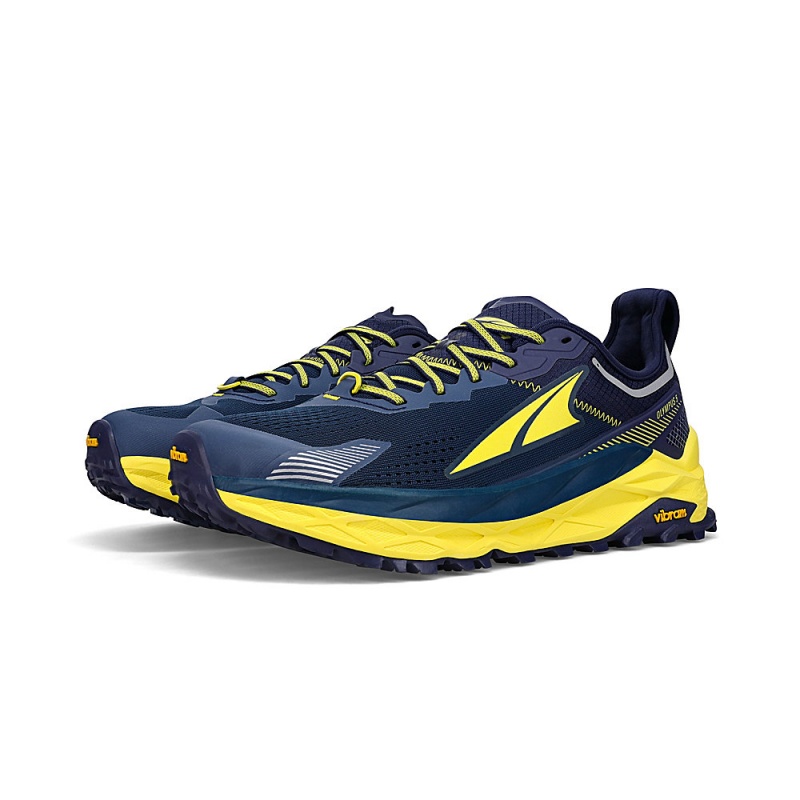 Altra OLYMPUS 5 Trailrunning Schuhe Herren Navy | Schweiz AL0356D39