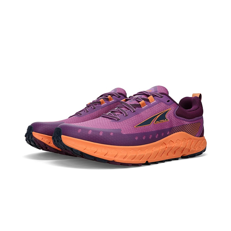 Altra OUTROAD 2 Laufschuhe Damen Lila Orange | Schweiz AL8907E53