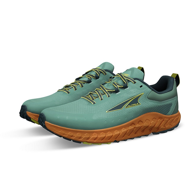 Altra OUTROAD 2 Laufschuhe Herren Blau Orange | Schweiz AL1902A05