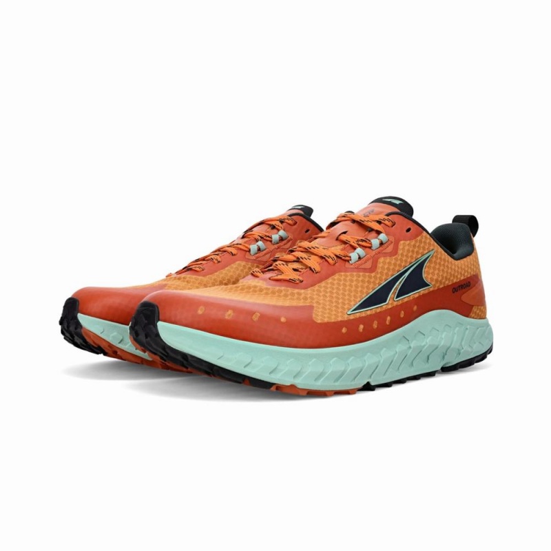 Altra OUTROAD Trailrunning Schuhe Herren Grün Orange | Schweiz AL4215E43