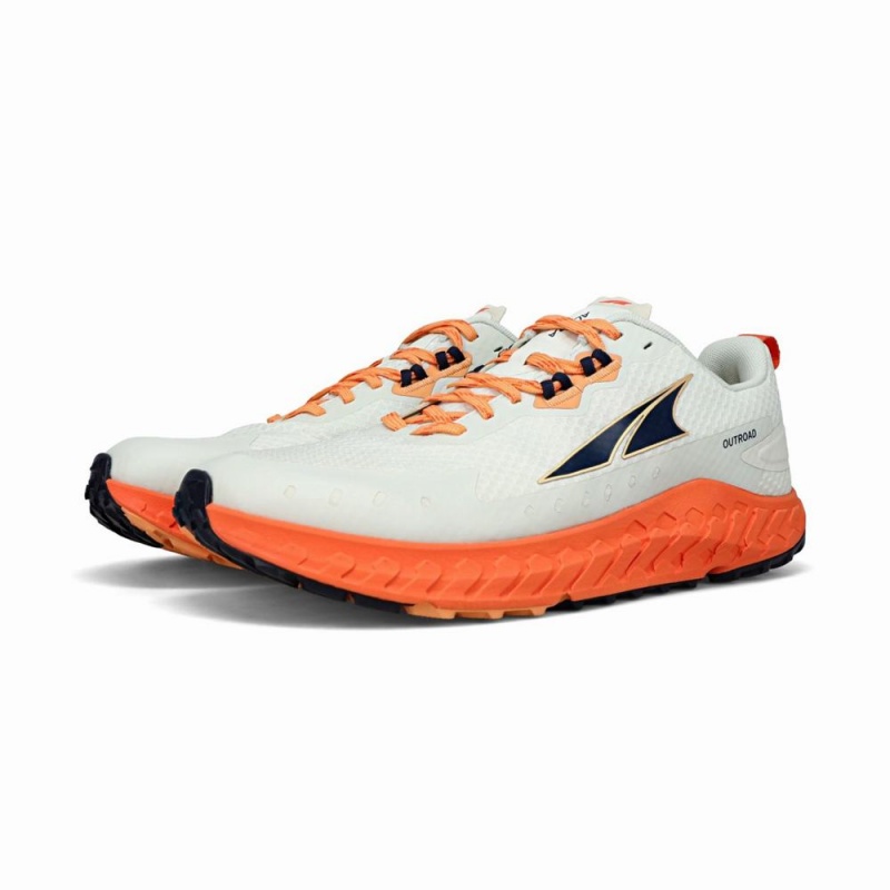 Altra OUTROAD Trailrunning Schuhe Herren Weiß Orange | Schweiz AL1987R94