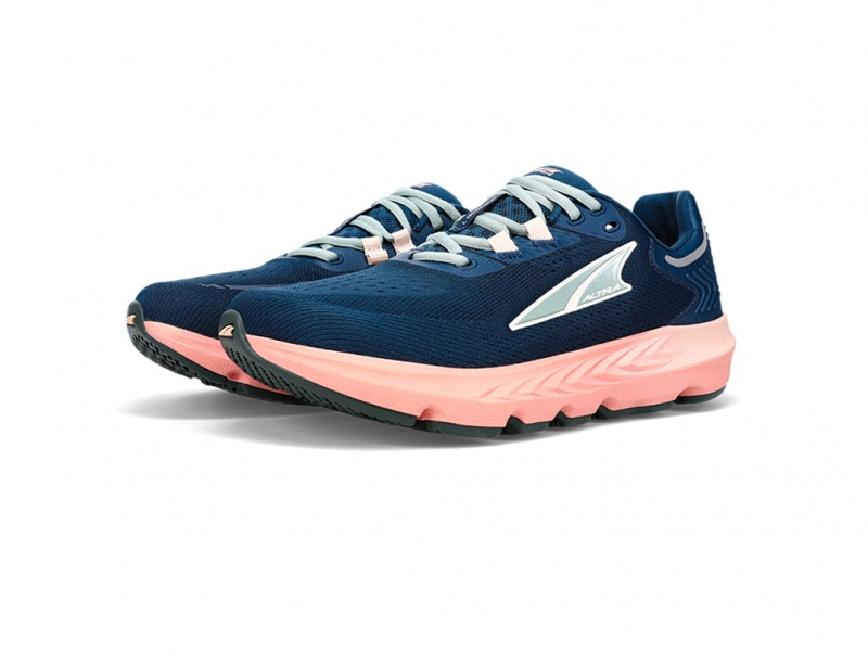 Altra PROVISION 7 Laufschuhe Damen Navy Rosa | Schweiz AL6510M40