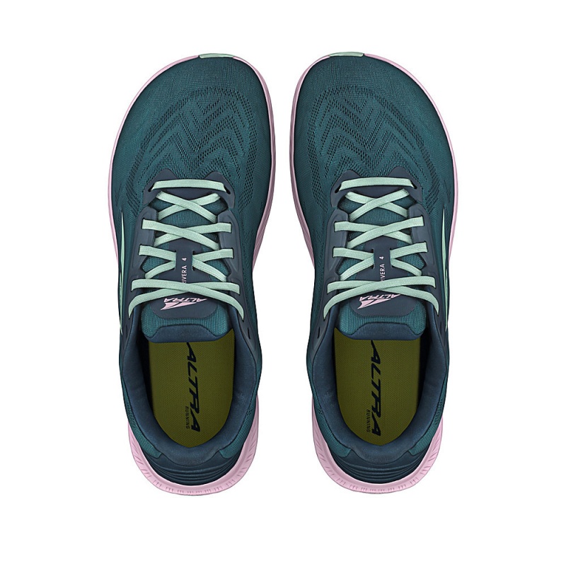 Altra RIVERA 4 Trainingsschuhe Damen Navy Rosa | Schweiz AL4237M47