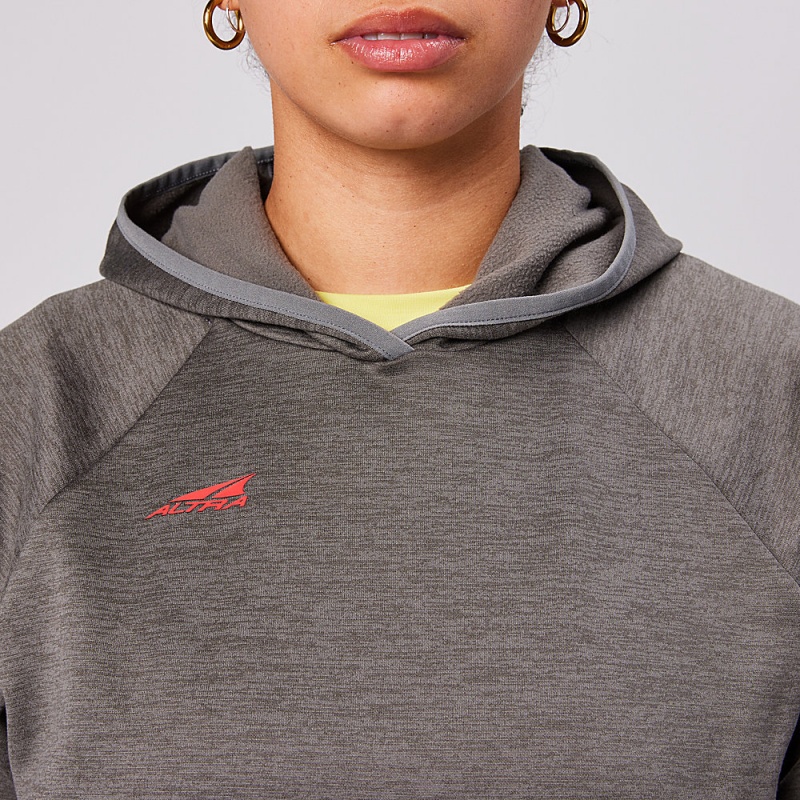 Altra RUN WITHOUT RULES Hoodie Damen Grau | Schweiz AL8215T80