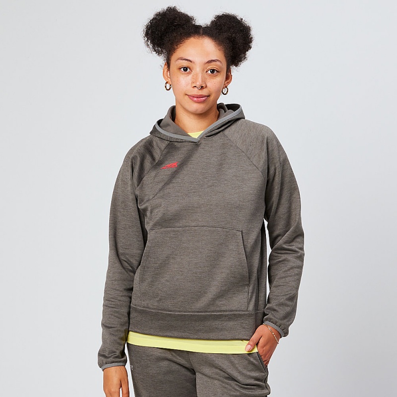 Altra RUN WITHOUT RULES Hoodie Damen Grau | Schweiz AL8215T80