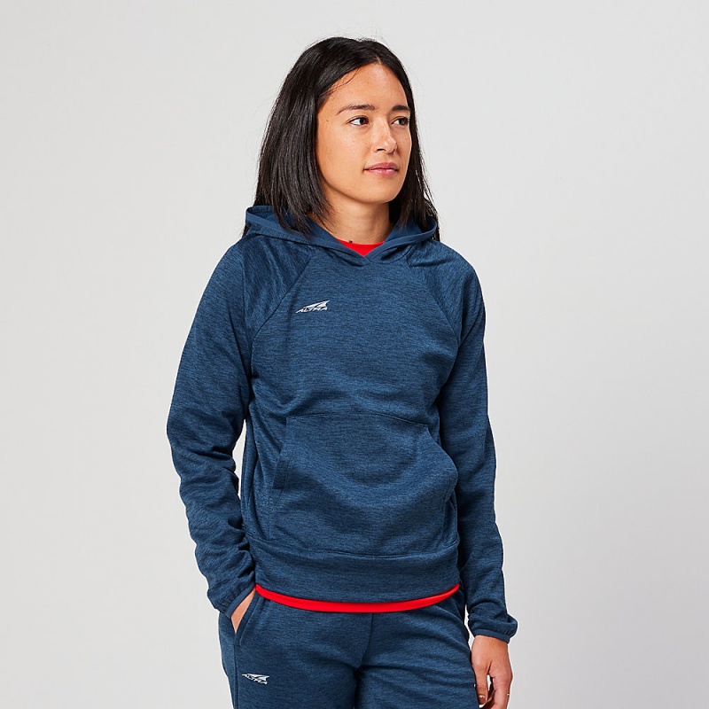 Altra RUN WITHOUT RULES Hoodie Damen Navy | Schweiz AL2431R95