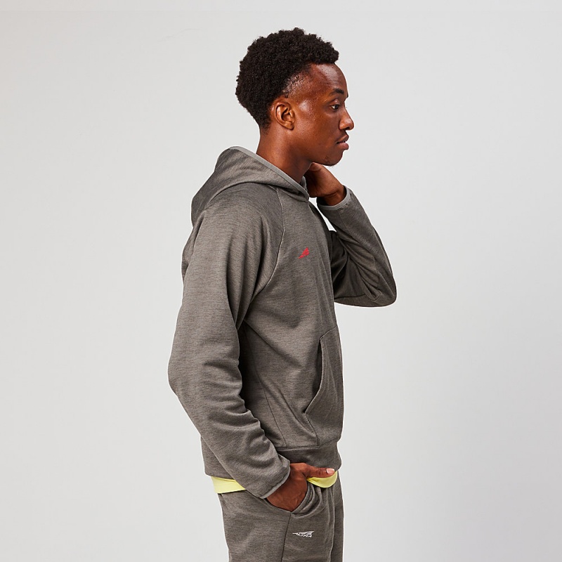 Altra RUN WITHOUT RULES Hoodie Herren Grau | Schweiz AL0417M36