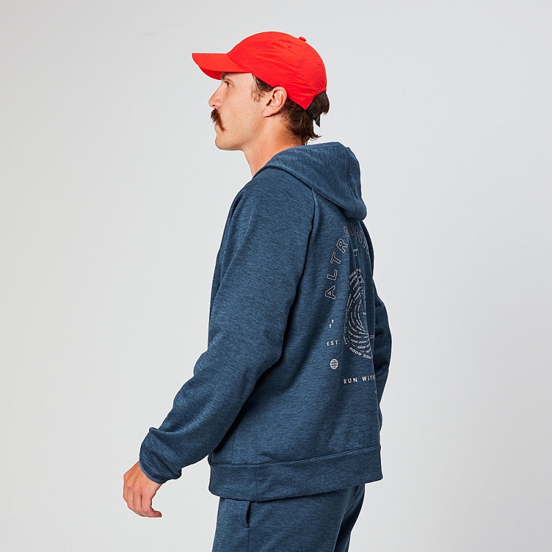 Altra RUN WITHOUT RULES Hoodie Herren Navy | Schweiz AL1937N57