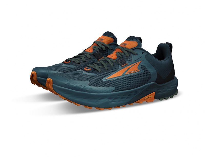 Altra TIMP 5 Trailrunning Schuhe Herren Blau Orange | Schweiz AL1489R10