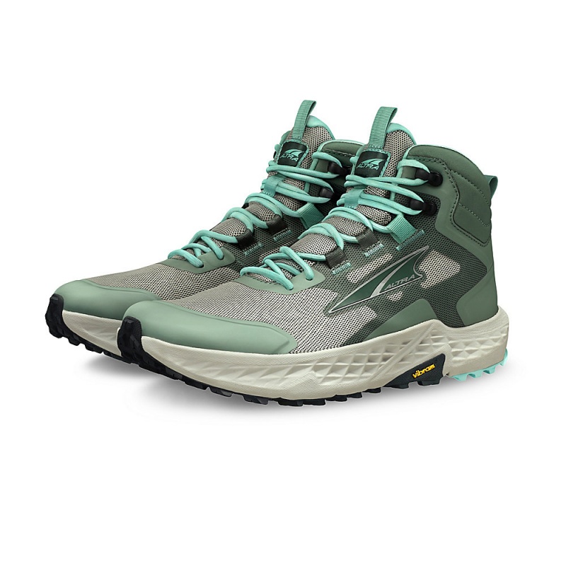 Altra TIMP HIKER Wanderschuhe Damen Grau Grün | Schweiz AL5834M53