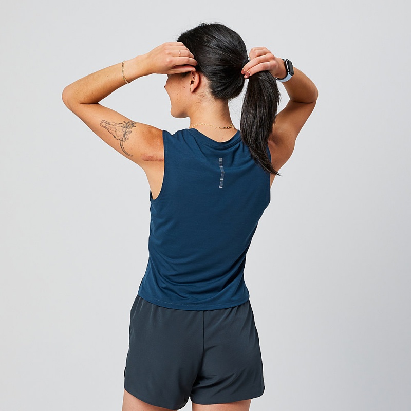 Altra TRAIL Tanktop Damen Navy | Schweiz AL7136K51