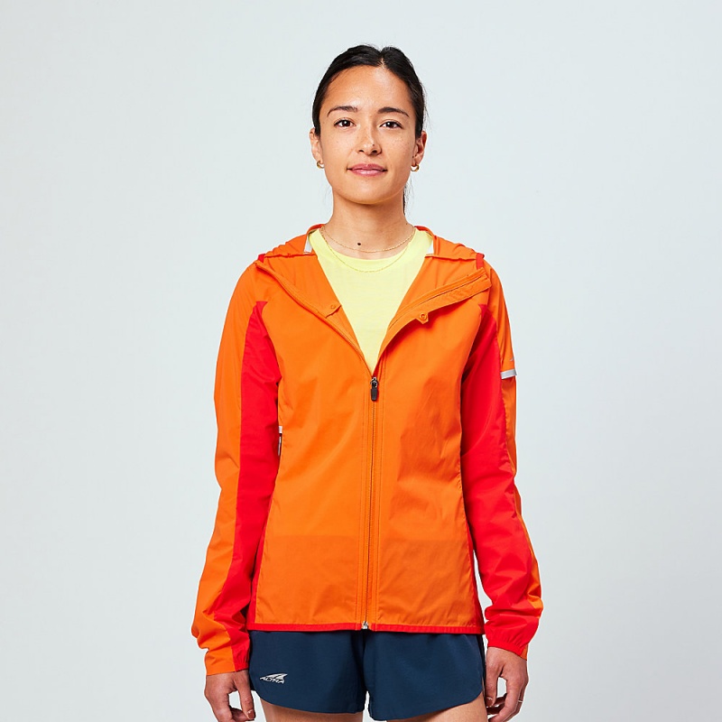 Altra TRAIL WIND Jacken Damen Rot Orange | Schweiz AL5346Q64