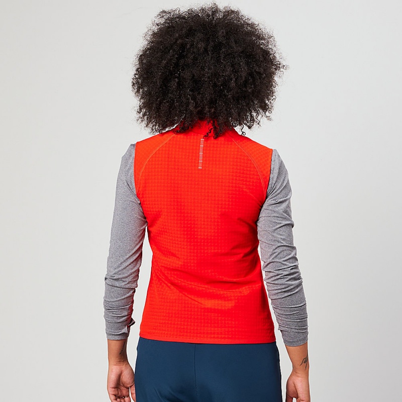 Altra TRAIL WIND VEST Jacken Damen Rot | Schweiz AL6245M90