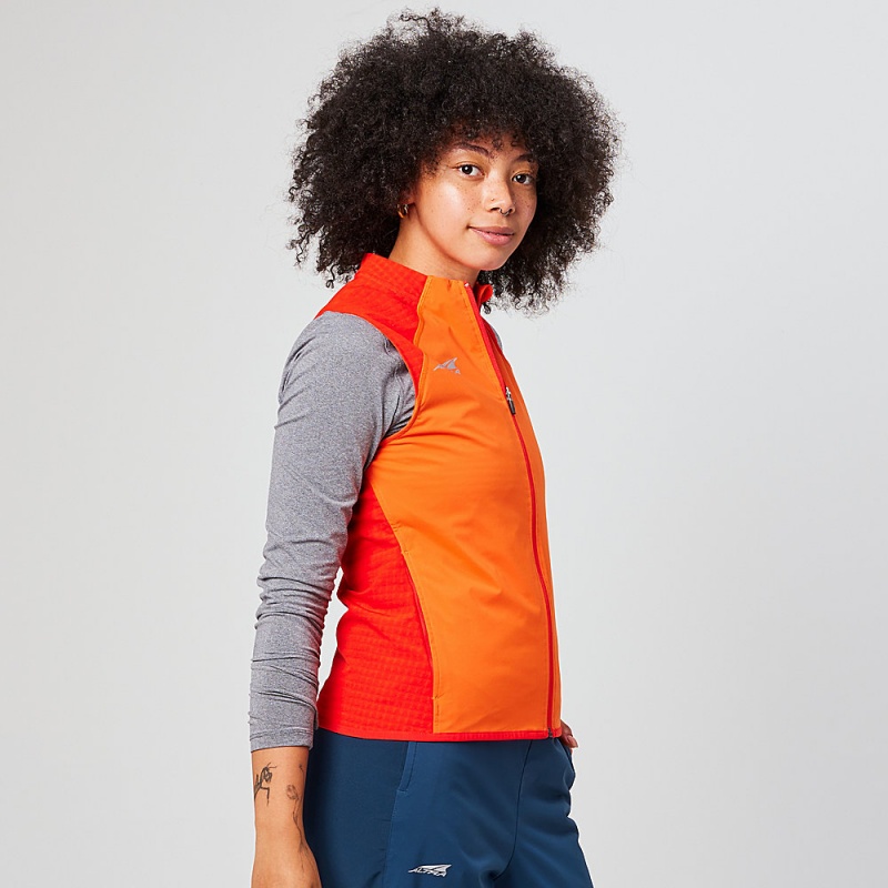 Altra TRAIL WIND VEST Jacken Damen Rot | Schweiz AL6245M90